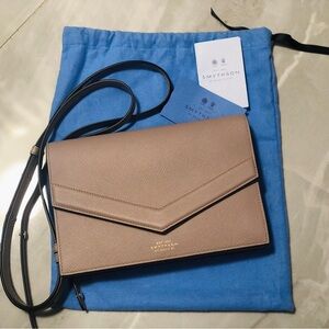 Smythson Envelope Crossbody Bag